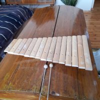 Стар детски музикален инструмент Xylophon, снимка 2 - Антикварни и старинни предмети - 43255502