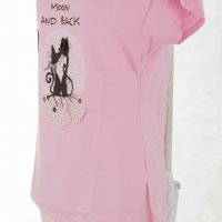 Блуза в розов цвят марка RVL, снимка 3 - Тениски - 38329090