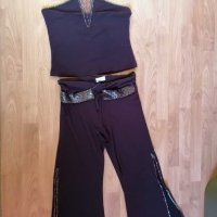 JEMY fashion дамски комплект /сет /панталон с топ, снимка 6 - Комплекти - 28522755