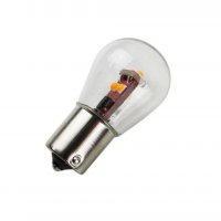 LED диодна крушка за мигач 21W, BA15S S35, Оранжева, снимка 5 - Аксесоари и консумативи - 33017473