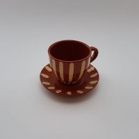 Нови!!! Керамични чаши за кафе и чай, снимка 2 - Чаши - 34855550