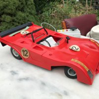 Стара количка Ferrari 312 Pb Race Car #12 Дистанционно управление GDR 35cm , снимка 1 - Колекции - 42951171