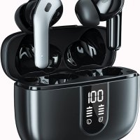 Нови Безжични слушалки Спортни с кутия за зареждане Earbuds за музика, снимка 1 - Bluetooth слушалки - 39673445