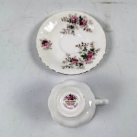 Чашка за кафе, Royal Albert Lavender Rose, снимка 3 - Чаши - 39999117