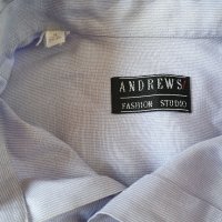Оригинална мъжка риза Andrews , снимка 3 - Ризи - 26838075