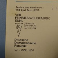 Вътромер микронен Carl-Zeiss 763801 dial bore gauge 2-4 mm, снимка 7 - Шублери - 32821299