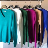 Пуловери кашмир , снимка 1 - Блузи с дълъг ръкав и пуловери - 34586024