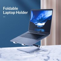 Orico алуминиева поставка за лаптоп Laptop Stand - Aluminum, 2 x USB3.0, Card Reader, up to 15.6" - , снимка 6 - Лаптоп аксесоари - 44000339