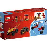 LEGO® NINJAGO® 71789 - Битката между Кай и Рас, снимка 2 - Конструктори - 43581876