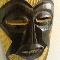 Продавам 2 винтидж африкански маски., снимка 3 - Други - 36888025