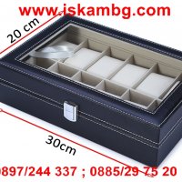Стилна кутия за съхранение с 12-часови отделения, снимка 5 - Други - 26932126