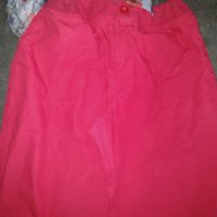 Памучен панталон "Identic" / червен панталон голям размер , снимка 2 - Панталони - 26213848