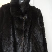 Дамско Качествено късо Палто от Визон, снимка 5 - Палта, манта - 43484696