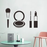 Козметика стикер постер самозалепваща лепенка за козметичен салон за красота, снимка 1 - Друго - 27832137