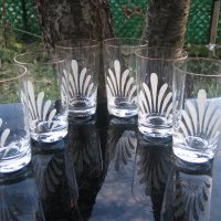 Водни кристални чаши СИП - нови !, снимка 2 - Сервизи - 43553194