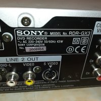 sony rdr-gx3 dvd recorder-germany 1706211350, снимка 15 - Плейъри, домашно кино, прожектори - 33246955