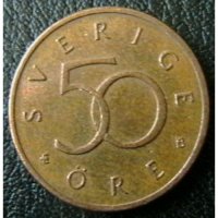 50 йоре 2000, Швеция, снимка 1 - Нумизматика и бонистика - 28406384