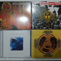 Оригинални дискове-Anthrax,Queensryche, Slayer