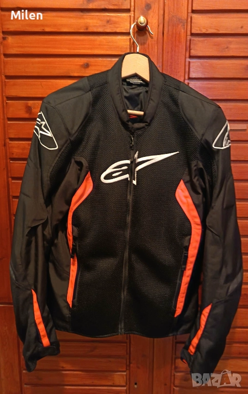 Летно мъжко мото яке Alpinestar, снимка 1