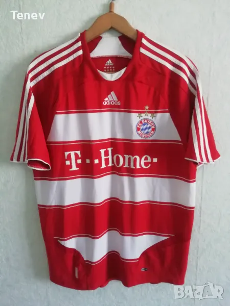 Bayern Munich 2007/2008/2009 Adidas оригинална тениска фланелка Байерн Мюнхен размер L, снимка 1