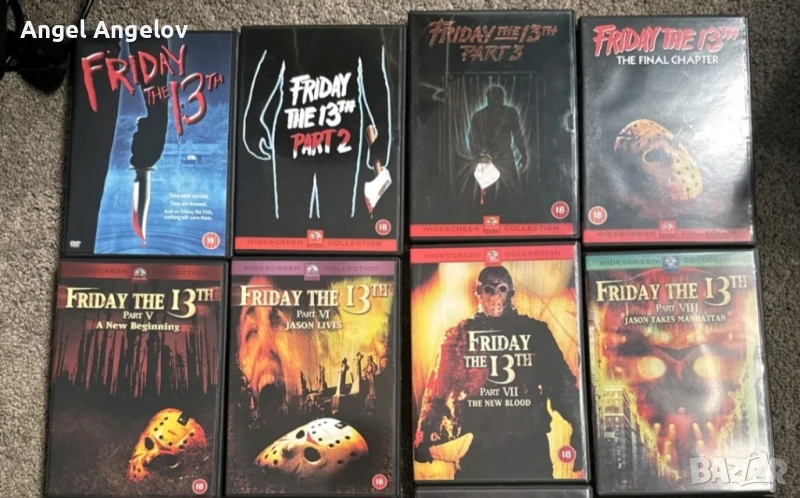 английски издания с български субтитри цена 120 лв за целия пакет цена на бройка 15 лв, снимка 1