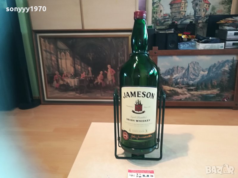 jameson BIG-4.5l празно шише с люлка 1303211328, снимка 1