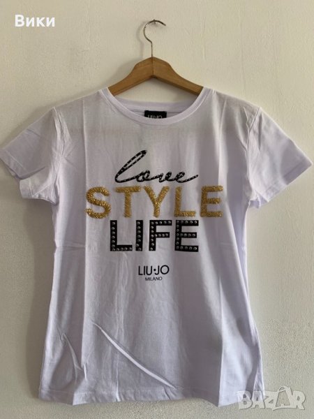 Liu Jo Бяла тениска, снимка 1