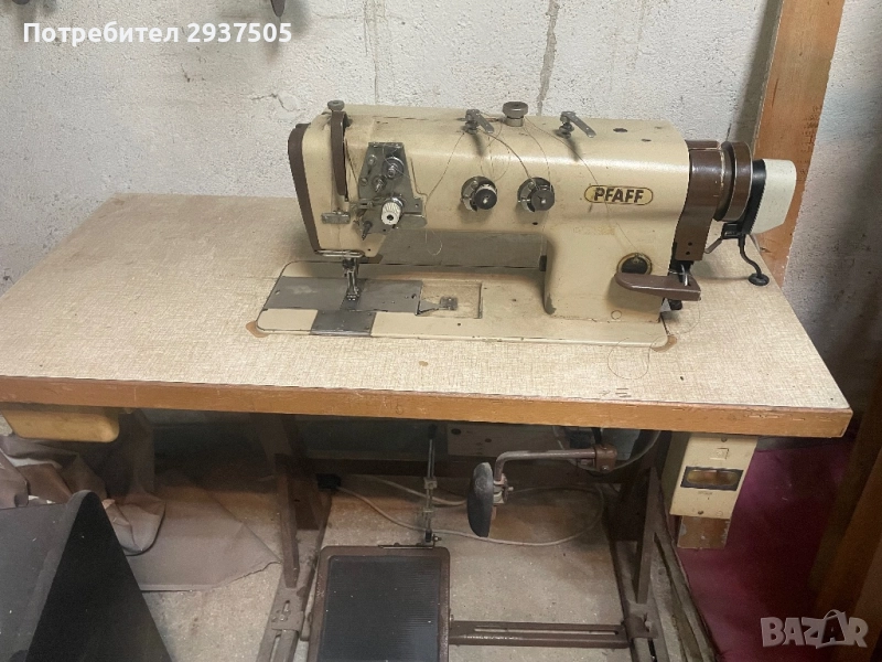 Двуглова шевна машина Pfaff 1446, снимка 1