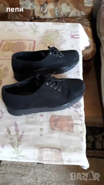 Дамски велурени обувки , снимка 1