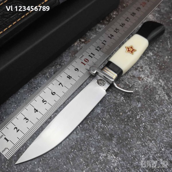 Нож с фиксирано острие Finka 127x244 mm, снимка 1