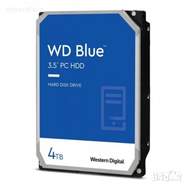 HDD твърд диск, 4TB, WD Blue, SS300434, снимка 1