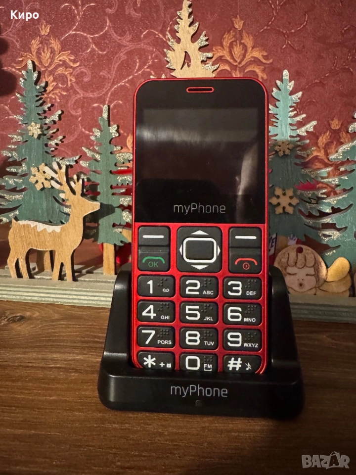 МОБИЛЕН ТЕЛЕФОН MYPHONE HALO 3 RED , снимка 1