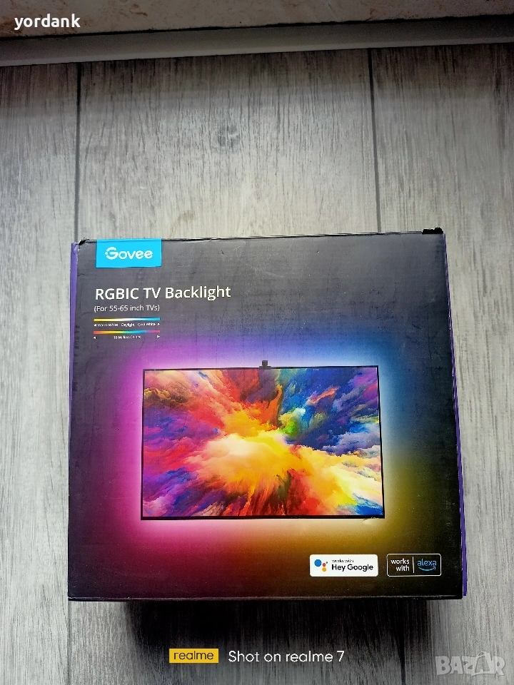 RGBIC LED лента за телевизор Govee Immersion, Wi-Fi, Синхронизиране на ТВ картина, снимка 1