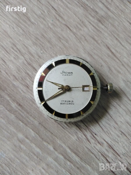 Механизъм и Циферблат за Мъжки Швейцарски Механичен Часовник Stowa , снимка 1