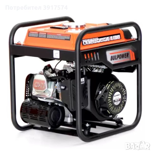 Монофазен генератор за ток BULPOWER 4.2kW BP4500L - Инверторен , снимка 1