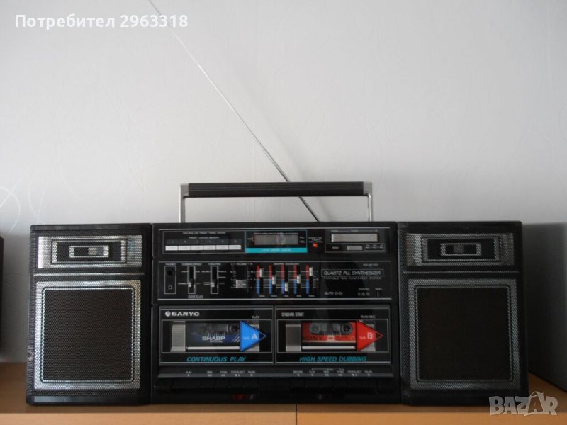 Sanyo C36L радиокасетофон, снимка 1