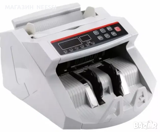 НОВА Банкнотоброячна машина , брояч за пари , машина за броене на пари, снимка 1