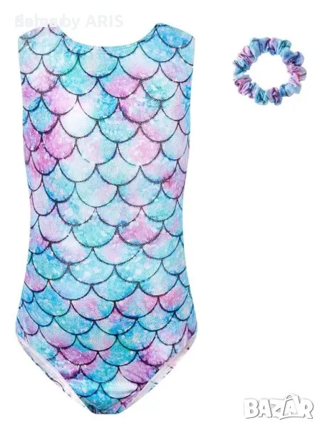 Гимнастическо трико за момичета от 3г до 12г, снимка 1