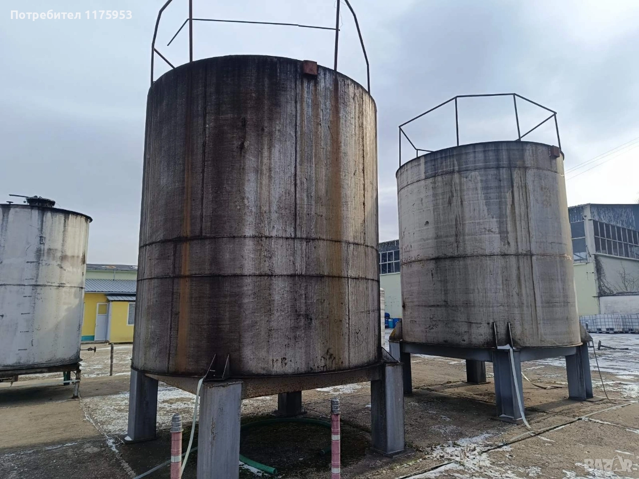 Цистерни от неръждаема стомана 28 куб. вместимост , снимка 1