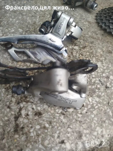 Чифт дерайльор за велосипед колело Shimano deore xt , снимка 1