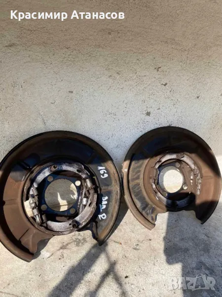 Предпазна ламарини, спирачни дискове задни за Мерцедес А-класа W169.2004-2010г , снимка 1