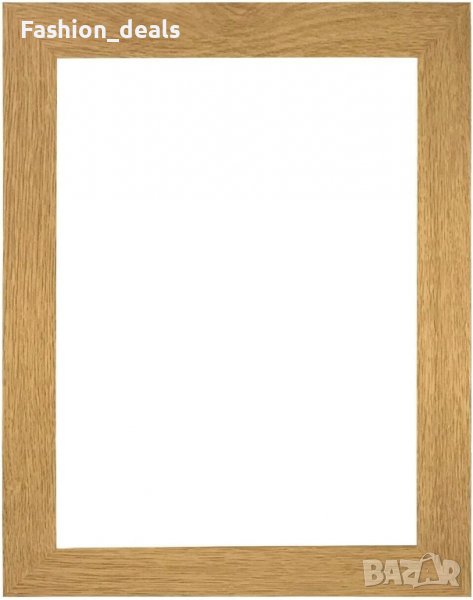 Нова дървена рамка за стена бюро картина снимка Размер A4 Декор Дом офис, снимка 1