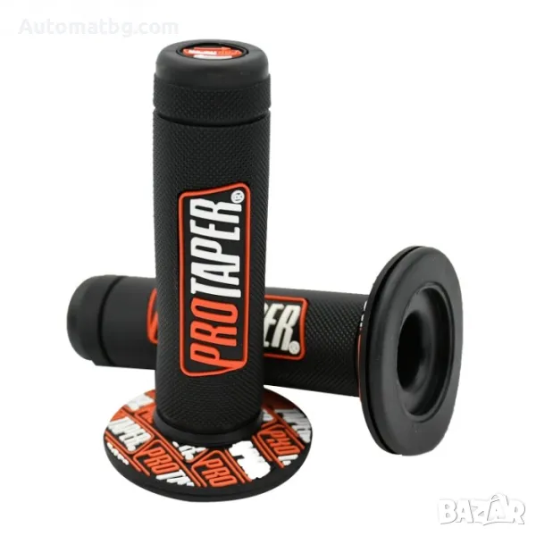 Дръжки за мотор Automat, АТВ и др, РА483, 2бр, 22x24мм, Оранжев, снимка 1