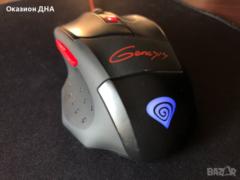Геймърска кабелна мишка GENESIS светеща, снимка 1