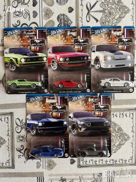 Hot Wheels Silver Series Mustang 60 , снимка 1