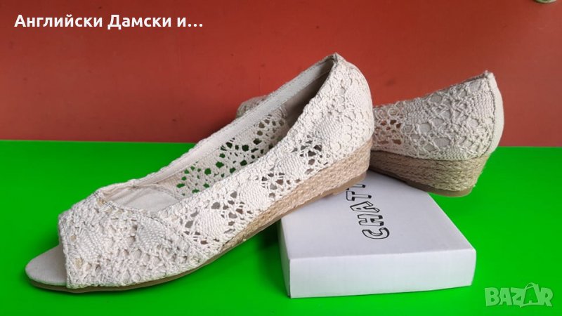 Английски дамски обувки-сандали, снимка 1
