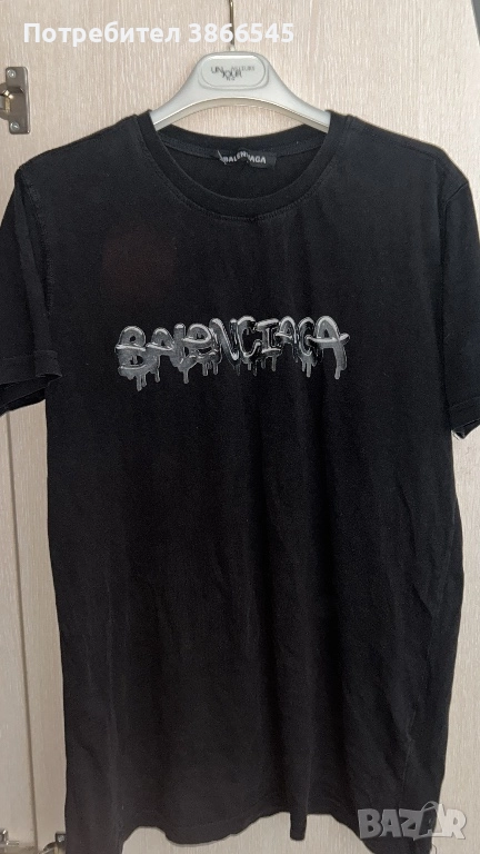 Мъжка тениска balenciaga, снимка 1