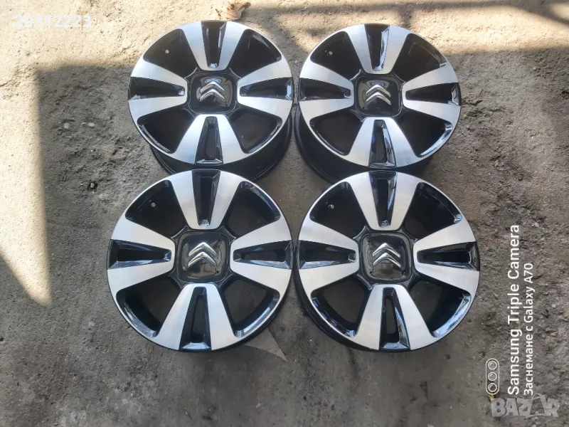4 броя алуминиеви джанти за Citroen C3 Aircross 16, снимка 1