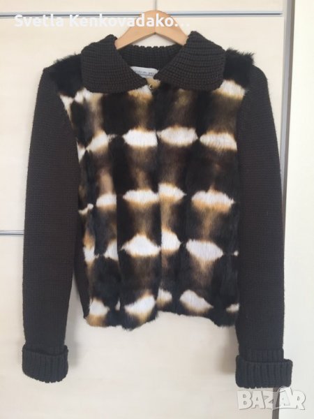 Яке с естествена кожа c kocъч, снимка 1