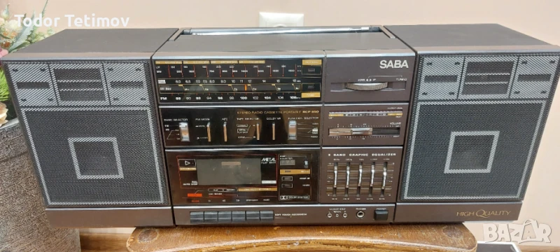 Касетофон saba, снимка 1